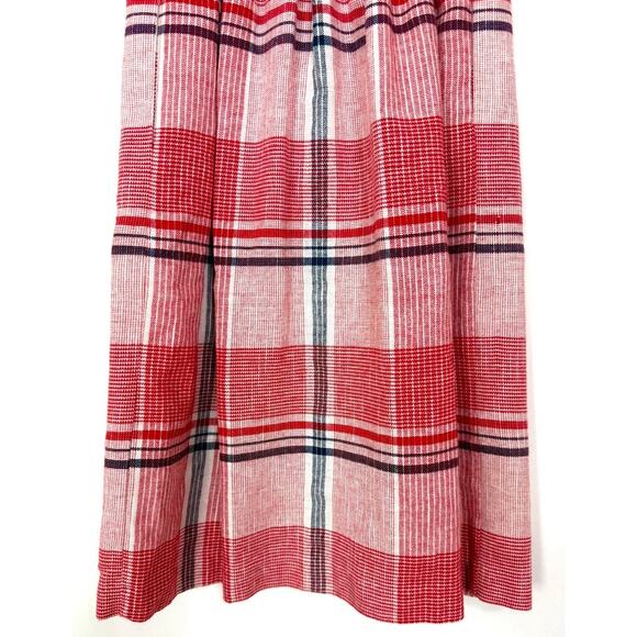 Vintage Rhodes Collections Red Plaid Skirt - Picture 8 of 8